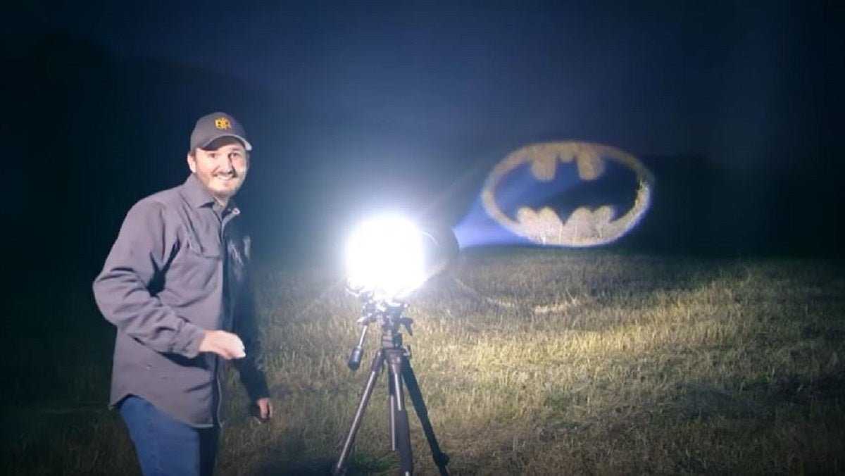 bat signal flashlight