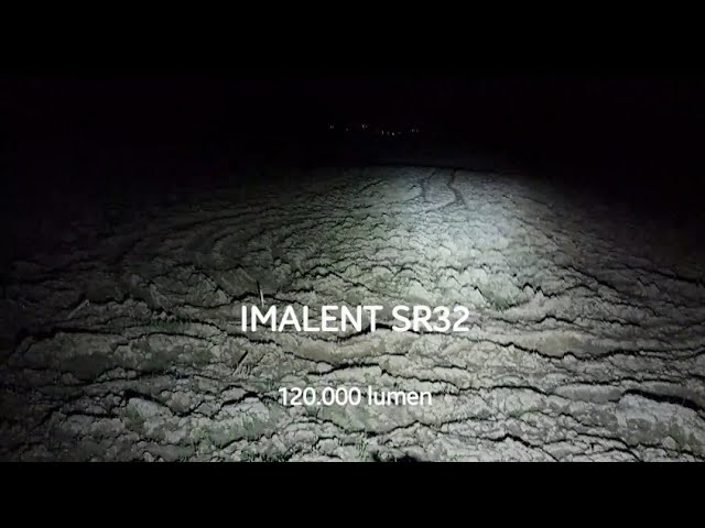 IMALENT SR32 Longest Throw Flashlight