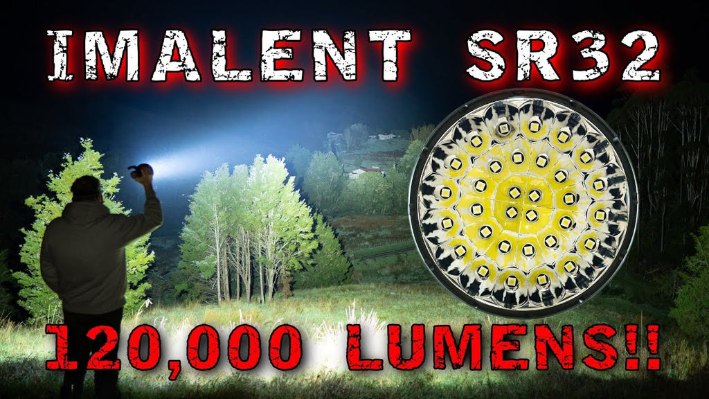 2023 World's Brightest Flashlight, 120,000 Lumens - IMALENT®