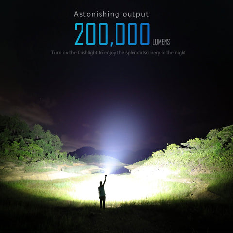 Worlds BRIGHTEST Flashlight - IMALENT MS32 - 200,000 lumens